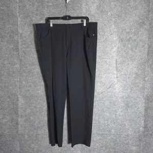 Ping Sensorcool Golf Pants Mens 40x31 Black Stretch Performance Trousers Flat